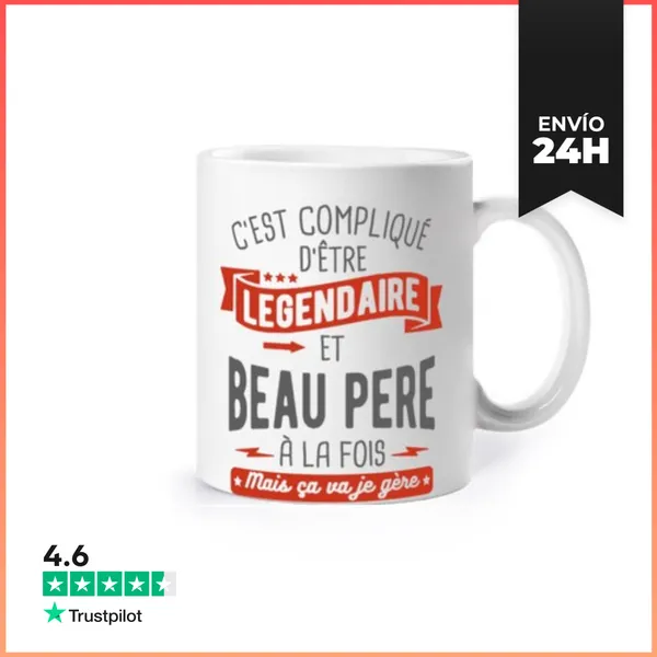 Taza Legendario Suegro LaTostadora