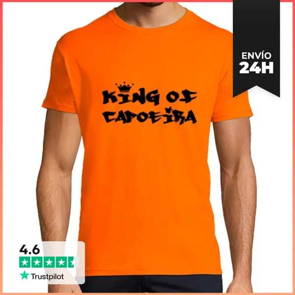Camiseta Hombre Clásica Camisa De Capoeira - Lucha - Artes