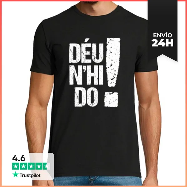 Camiseta Hombre Clásica Déu N Hi Dó, Samarreta Home LaTostadora