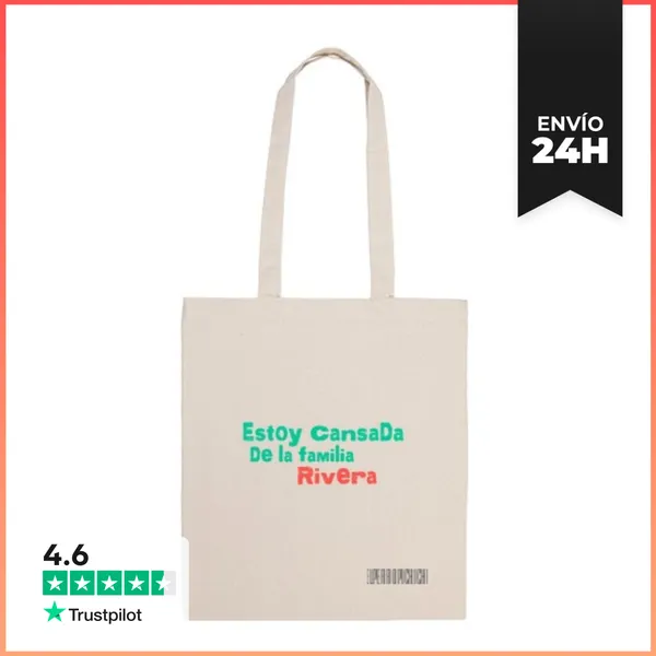 Bolsa De Tela Estoy Cansada LaTostadora