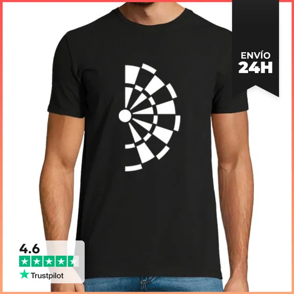 Camiseta Hombre Clásica Dardos LaTostadora