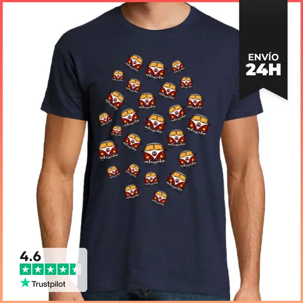 Camiseta Hombre Clásica Vans LaTostadora