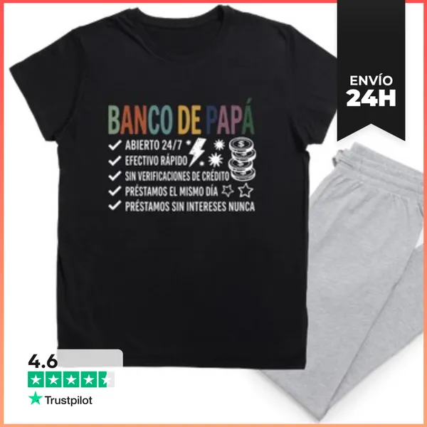 Pijama DAD BANK DIA DEL PADRE LaTostadora