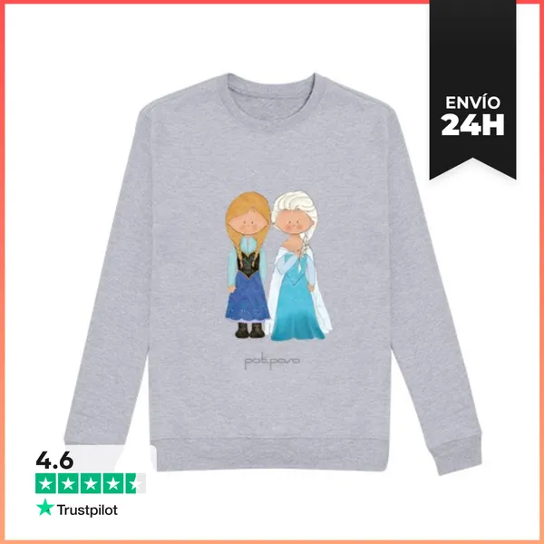 Sudadera Unisex Frozen. Sudadera Unisex LaTostadora