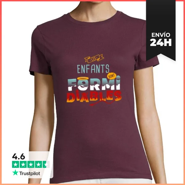 Camiseta Mujer Clásica Los Niños Son Formidables LaTostadora
