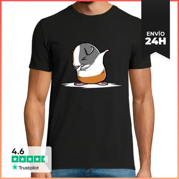Camiseta Hombre Clásica Cuy DAB! LaTostadora