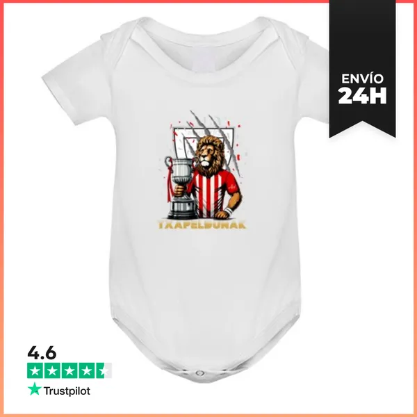 Body Bebé Athletic. Txapeldunak LaTostadora