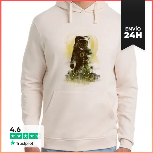 Sudadera Unisex Con Capucha Sunflower Field LaTostadora