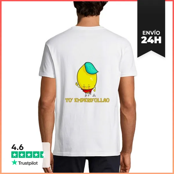 Camiseta Hombre Clásica To Emperifollao LaTostadora