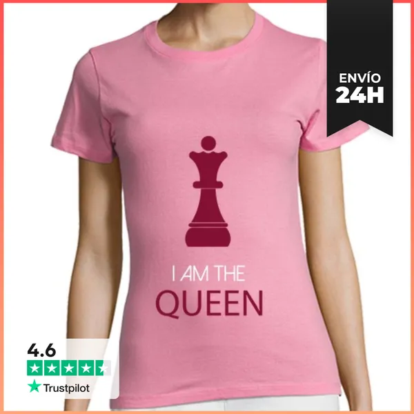 Camiseta Mujer Clásica Yo Soy La Reina LaTostadora