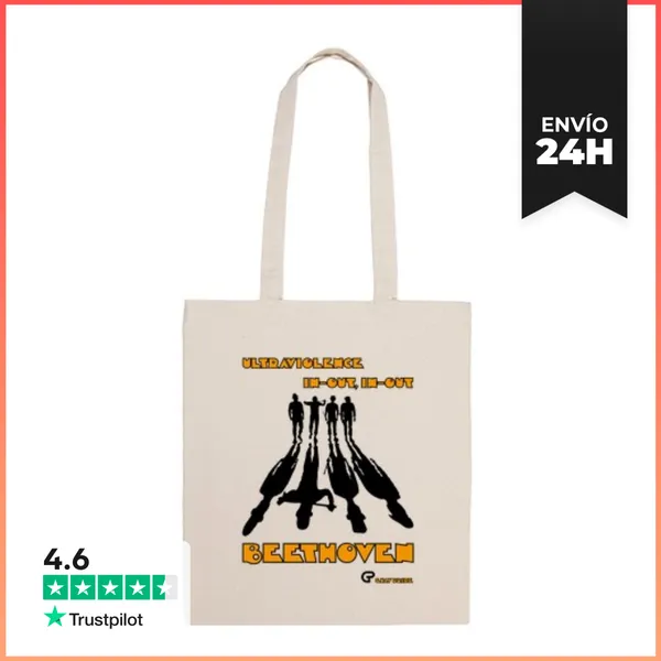 Bolsa De Tela La Naranja Mecánica (naranja) LaTostadora