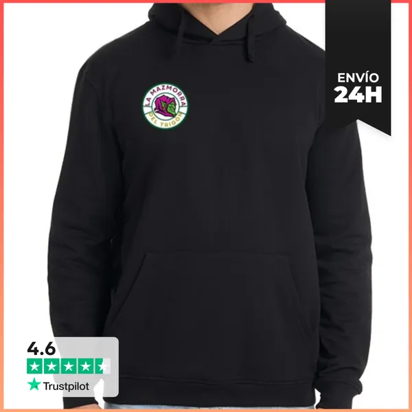 Sudadera Unisex Con Capucha Ángel - 13 LaTostadora