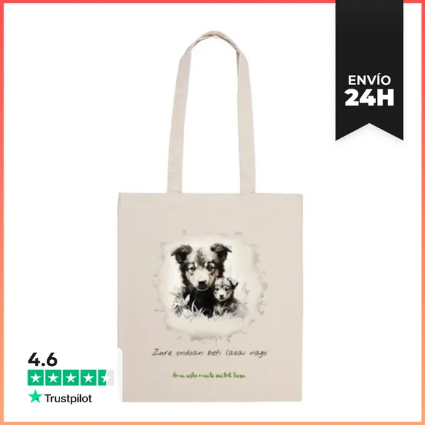Bolsa De Tela Zure Ondoan Beti Lasai Nago. BH LaTostadora