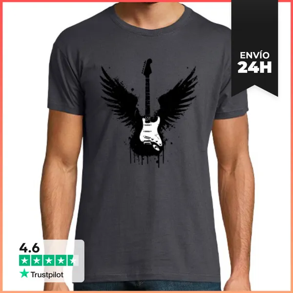 Camiseta Hombre Clásica Rockstar LaTostadora