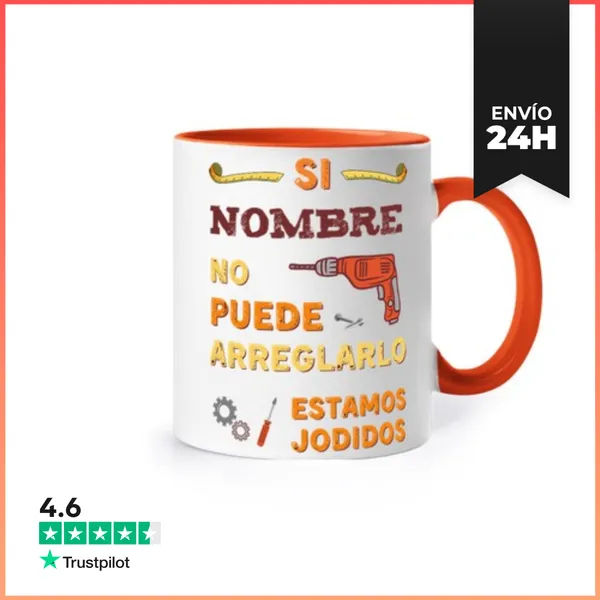 Taza De Colores Si Nombre Personalizado No Puede Arreglarlo