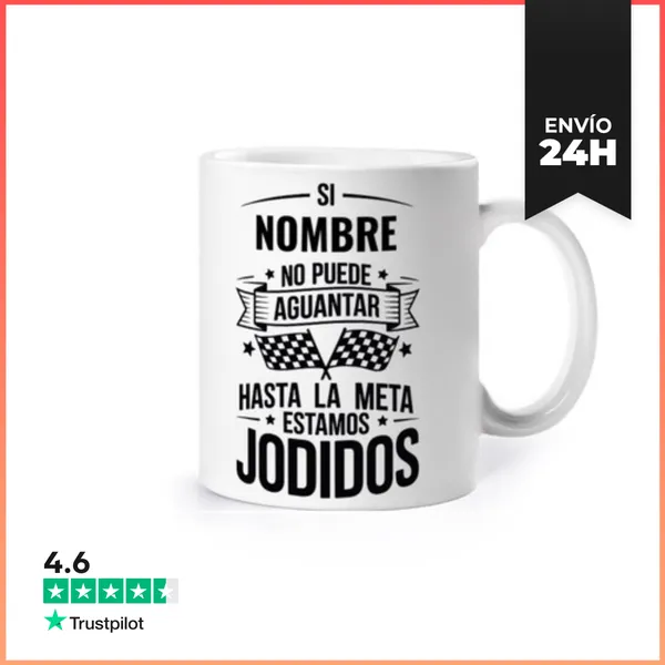 Taza Carrera Nombre Personalizado LaTostadora