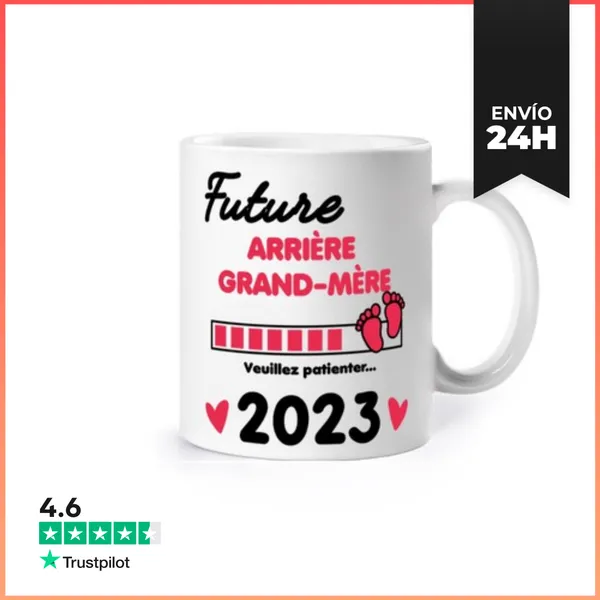 Taza Futura Bisabuela 2023 Nacimiento LaTostadora