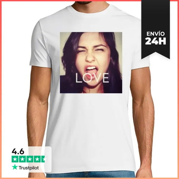 Camiseta Hombre Clásica Amor LaTostadora