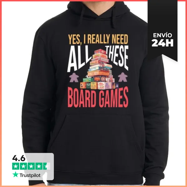 Sudadera Unisex Con Capucha Sí Realmente Necesito Todos Estos