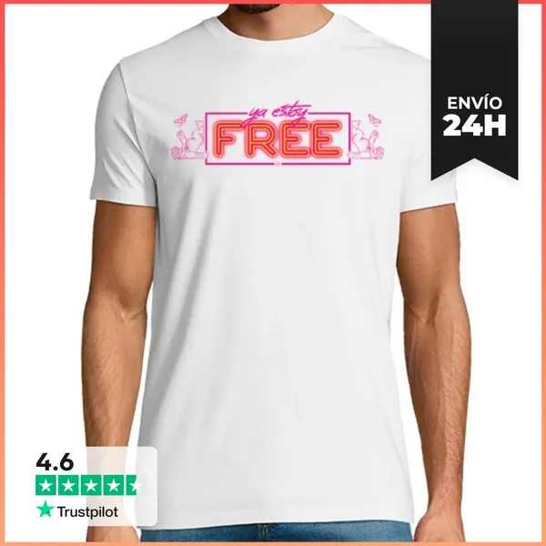 Camiseta Hombre Clásica PROVENZA ROSA LaTostadora