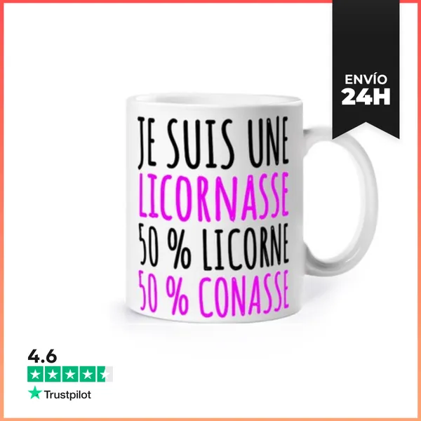Taza Unicornio Humor Unicornio Mujer Regalo LaTostadora