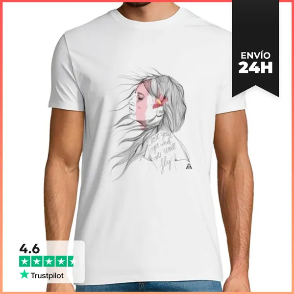 Camiseta Hombre Clásica Fly LaTostadora