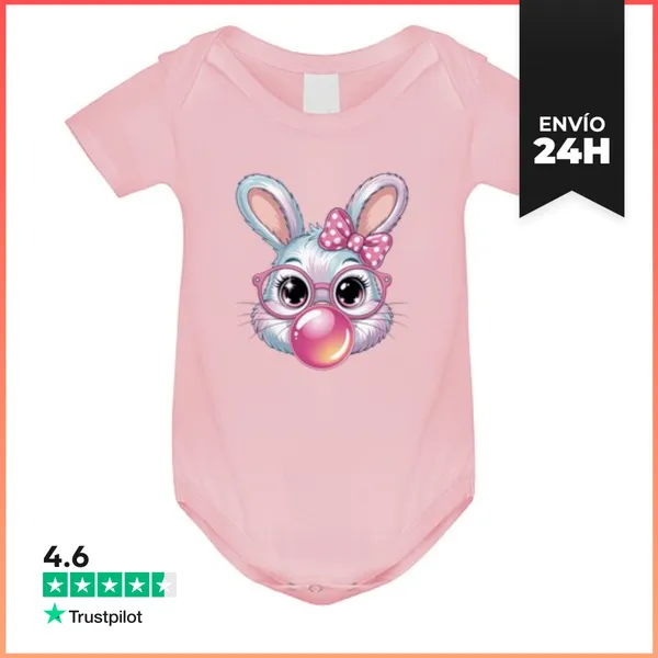 Body Bebé Conejito Divertido LaTostadora