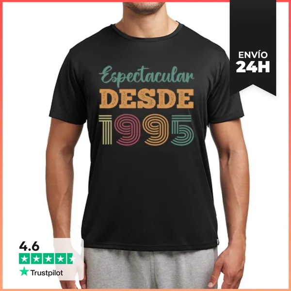 Camiseta Deportiva Hombre ESPECTACULAR DESDE 1995 LaTostadora
