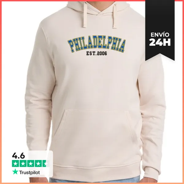 Sudadera Unisex Con Capucha Filadelfia Est 2006 LaTostadora