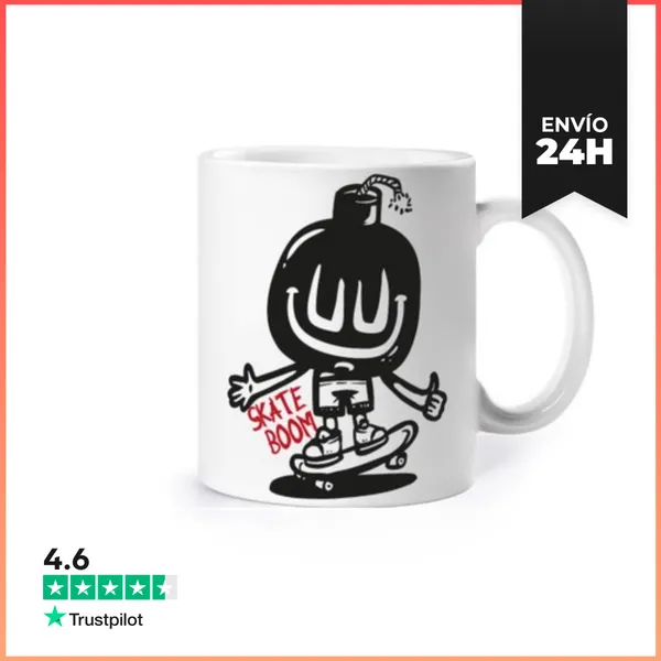 Taza Skate Boom LaTostadora