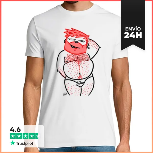 Camiseta Hombre Clásica HOW BAD LaTostadora
