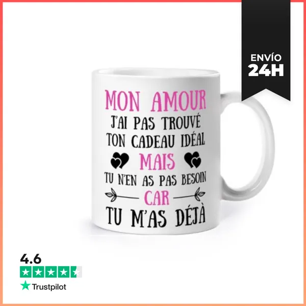 Taza Pareja Mujer Humor Día De San Valentín LaTostadora