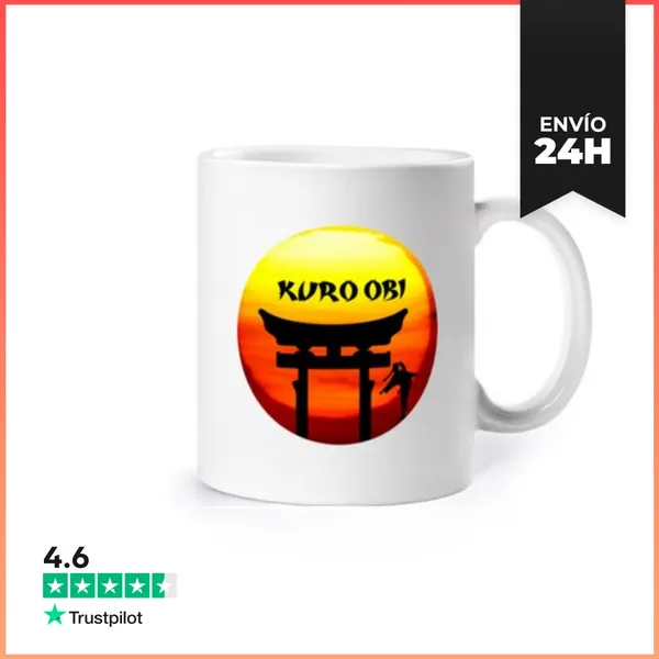 Taza Karate Kuro Obi LaTostadora