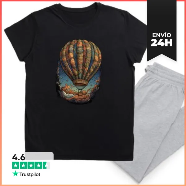 Pijama Globo Aerostático Estilo Klimt LaTostadora