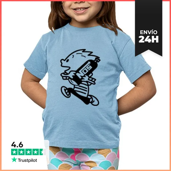 Camiseta Clásica Para Niños Niño De Coches LaTostadora
