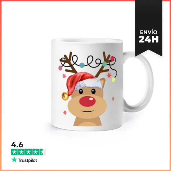 Taza Rudolph, Reno De Santa Claus LaTostadora
