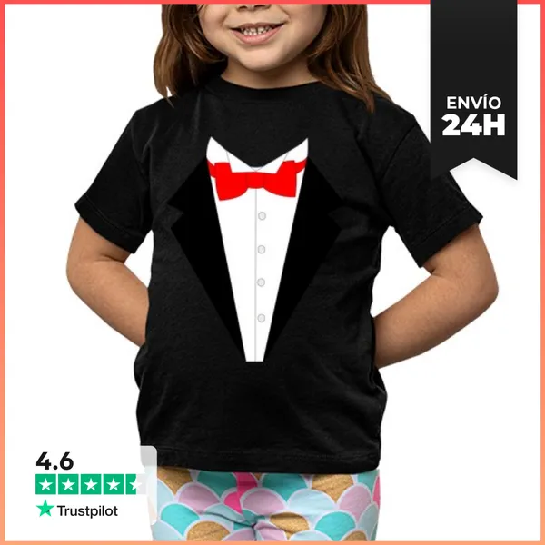 Camiseta Clásica Para Niños SMOKING LaTostadora