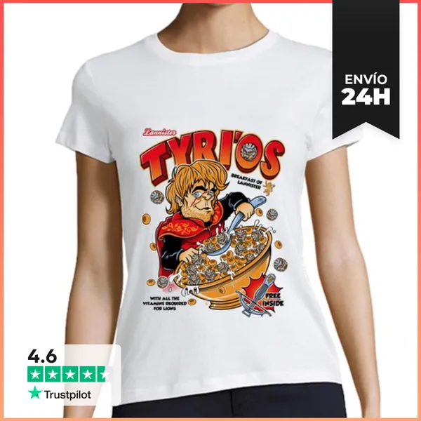 Camiseta Mujer Clásica Tyri´os LaTostadora