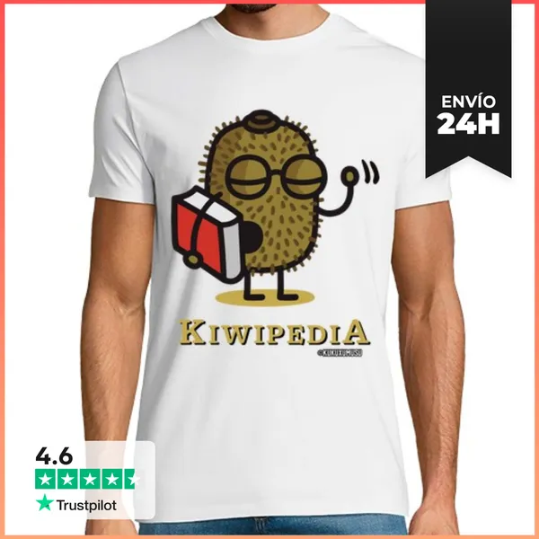 Camiseta Hombre Clásica KIWIPEDIA LaTostadora