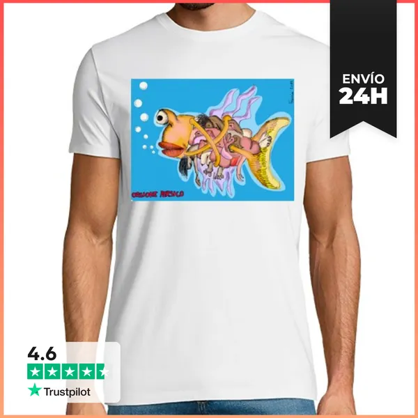 Camiseta Hombre Clásica Melocotón De Origen Persa LaTostadora