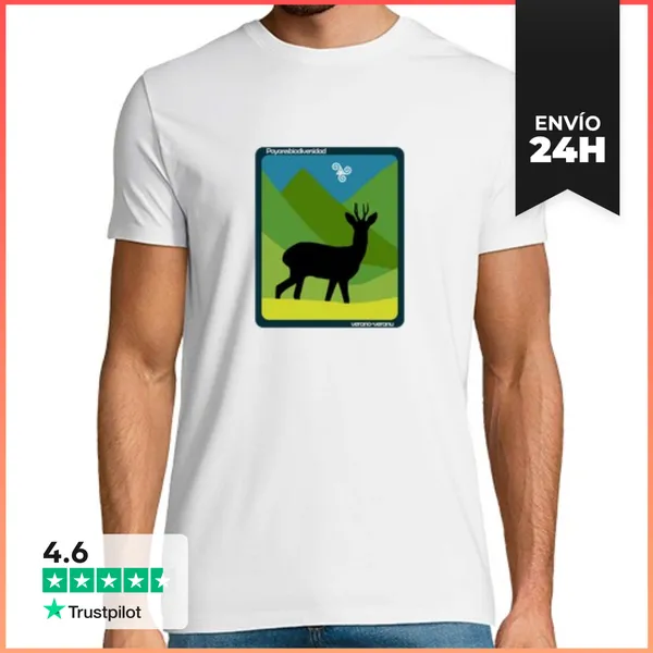 Camiseta Hombre Clásica Corzo Verano Payares LaTostadora