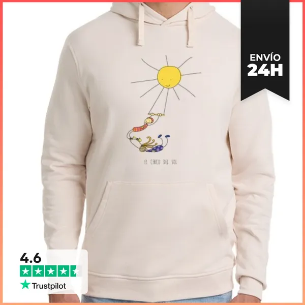 Sudadera Unisex Con Capucha CIRCO DEL SOL LaTostadora