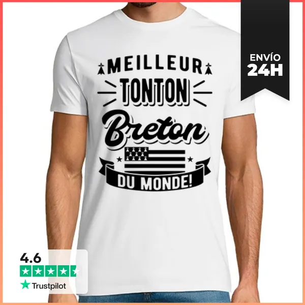 Camiseta Hombre Clásica Tío Bretón LaTostadora