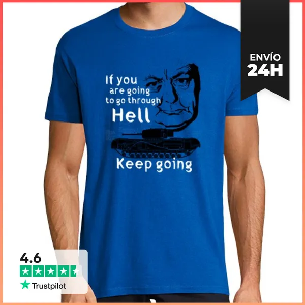 Camiseta Hombre Clásica Keep Going LaTostadora