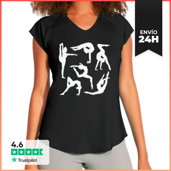 Camiseta Deportiva Mujer Gimnasia Idea De Regalo Deportivo