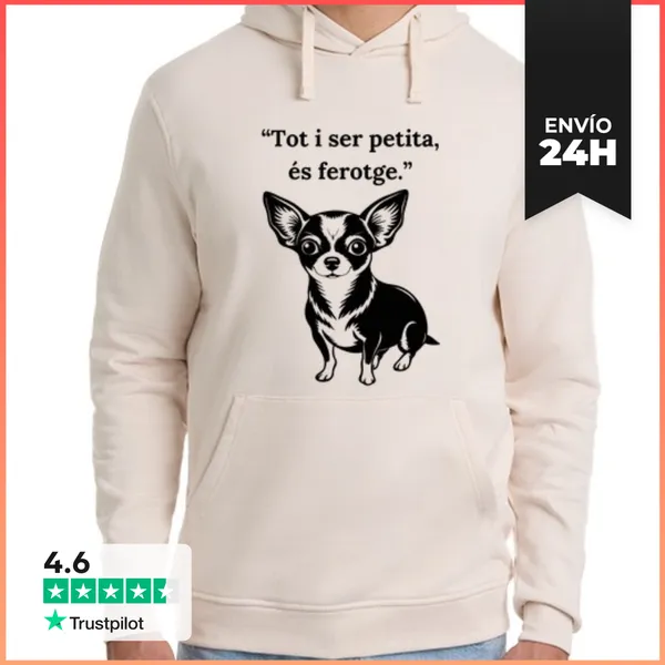 Sudadera Unisex Con Capucha Cita De Shakespeare En Català