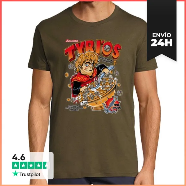 Camiseta Hombre Clásica Tyri´os LaTostadora