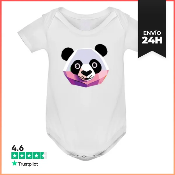 Body Bebé Panda - Animal - Naturaleza LaTostadora