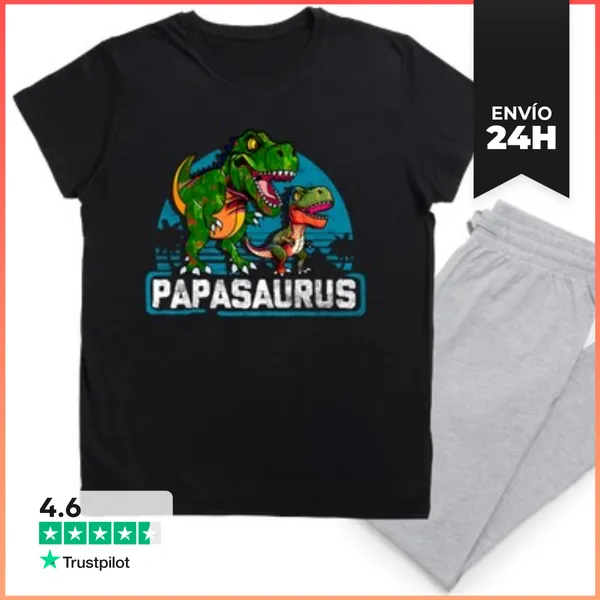 Pijama Papá Dinosaurio Padre Papasaurus LaTostadora