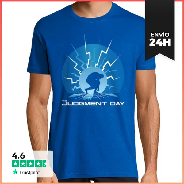 Camiseta Hombre Clásica El Día Del Juicio LaTostadora